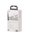 Nabíječka Baseus GaN2 Lite, USB + USB-C, 65W, EU (bílá)