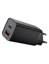 Hurtownia GSM - Nabíječka Baseus GaN2 Lite, USB + USB-C, 65W, EU (černá) - BSU2657BLK - {ean13} - Hurt