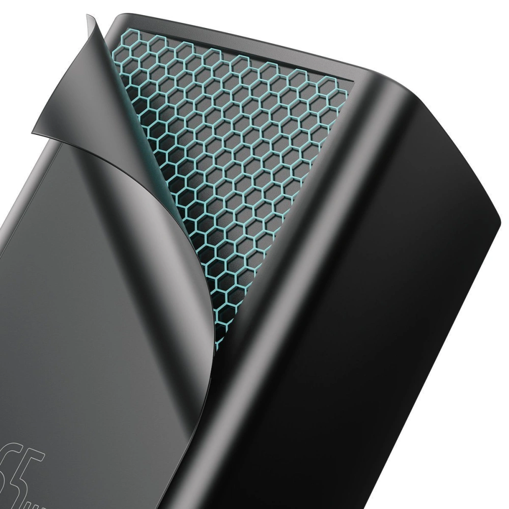 Hurtownia GSM - Nabíječka Baseus GaN2 Lite, USB + USB-C, 65W, EU (černá) - BSU2657BLK - {ean13} - Hurt