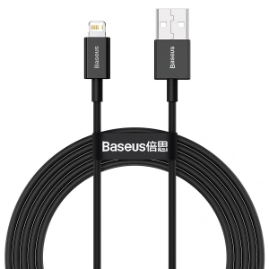 Wholesale Baseus Superior Series Cable USB - Lightning 2.4A 1m (black) - BSU2660BLK - {ean13} - Hurt