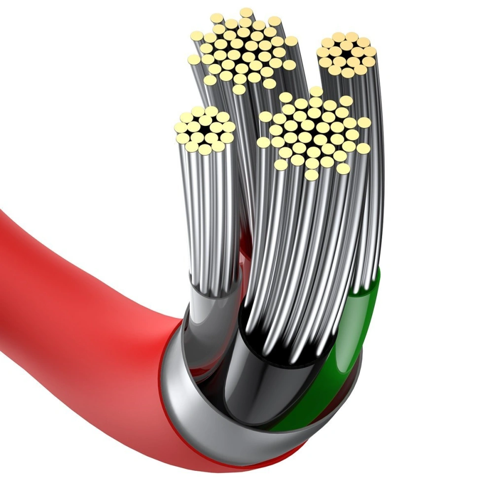 Hurtownia GSM - Kabel USB do Lightning Baseus Superior Series, 2.4A, 1m (czerwony) - BSU2661RED - {ean13} - Hurt
