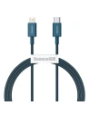 Kabel USB-C do Lightning Baseus Superior Series, 20W, PD, 1m (niebieski)