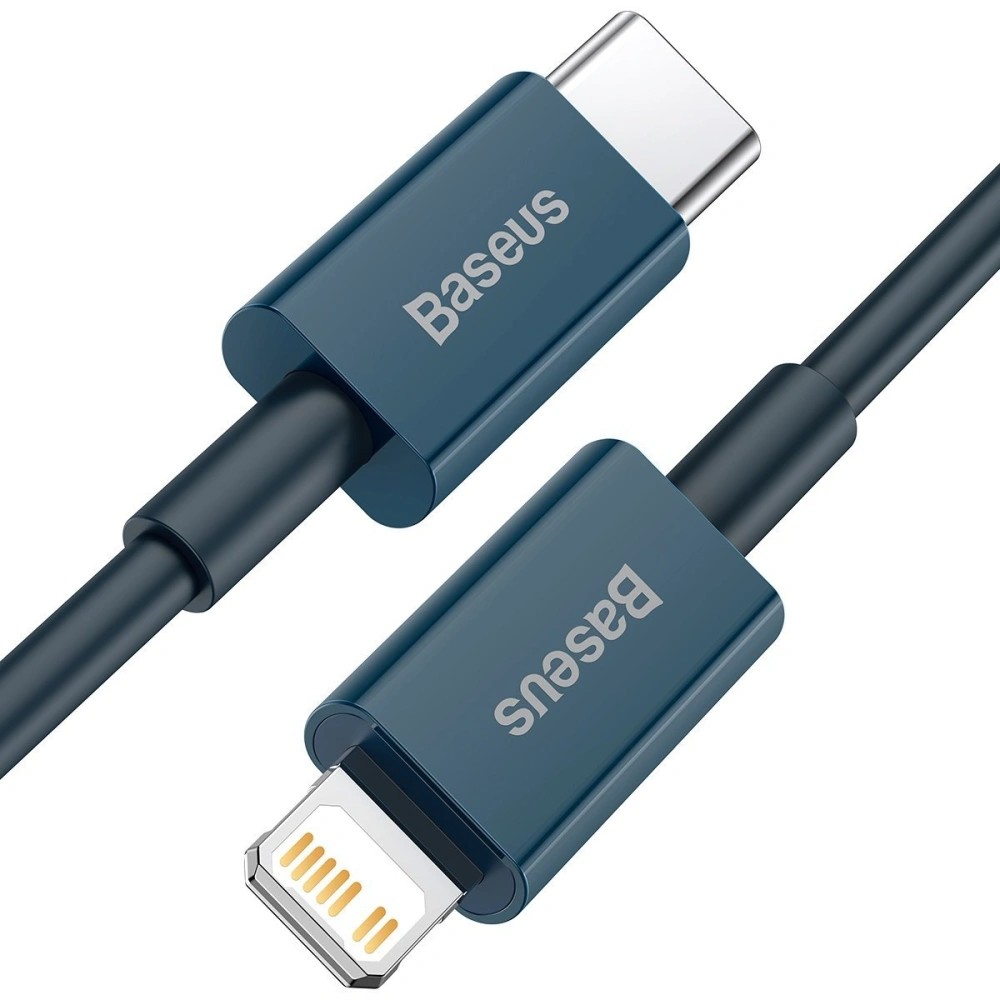Hurtownia GSM - Kabel USB-C do Lightning Baseus Superior Series, 20W, PD, 1m (modrý) - BSU2665BLU - {ean13} - Hurt
