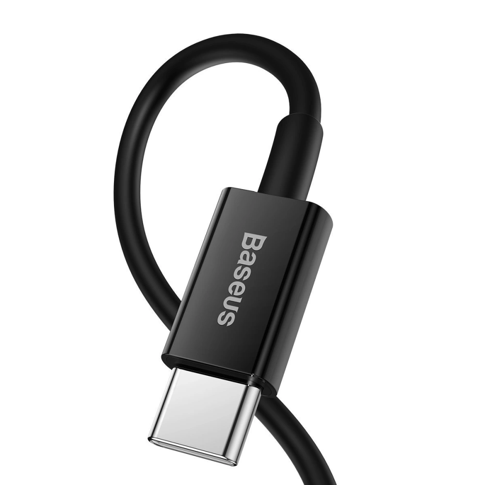Hurtownia GSM - Kabel USB-C do Lightning Baseus Superior Series, 20W, PD, 1m (černý) - BSU2666BLK - {ean13} - Hurt