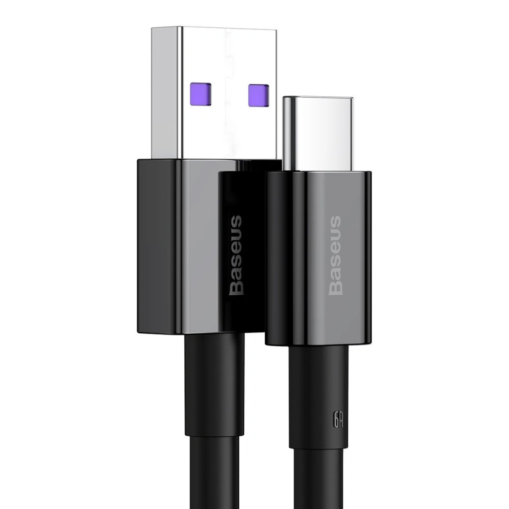 Hurtownia GSM - Kabel USB do USB-C Baseus Superior Series, 66W, 1m (černý) - BSU2667BLK - {ean13} - Hurt