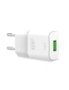 Hurtownia GSM - PURO White Mini Travel Fast Charger – ładowarka sieciowa USB-A 12 W (biały) - PUR412WHT - {ean13} - Hurt