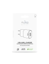 Hurtownia GSM - PURO White Mini Travel Fast Charger – ładowarka sieciowa USB-A 12 W (biały) - PUR412WHT - {ean13} - Hurt