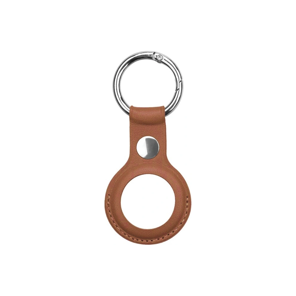 Hurtownia GSM - Etui z veganské kůže Loco Dot Leather Apple AirTag Hnědé - LOC006BR - {ean13} - Hurt