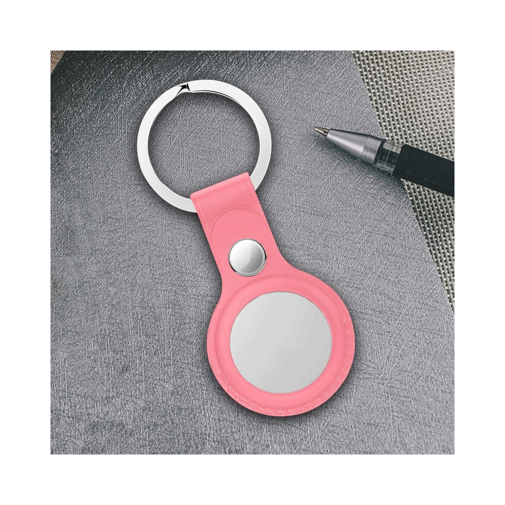 Hurtownia GSM - Etui z veganské kůže Loco Dot Leather Apple AirTag Hnědé - LOC006BR - {ean13} - Hurt