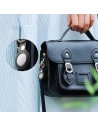 Wholesale Loco Dot Leather (Vegan) Apple AirTag Black - LOC004BLK - {ean13} - Hurt