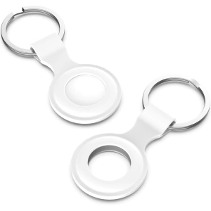 Wholesale Loco Dot Silicone Apple AirTag White - LOC002WHT - {ean13} - Hurt