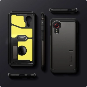 Hurtownia GSM - Etui Spigen Tough Armor Samsung Galaxy Xcover 5 Gunmetal - SPN1604GNM - {ean13} - Hurt