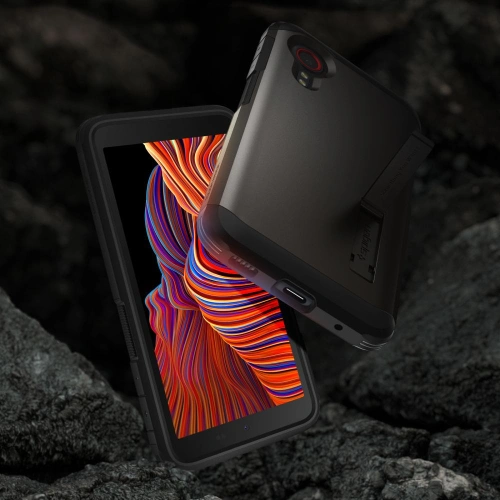 Etui Spigen Tough Armor Samsung Galaxy Xcover 5 Gunmetal