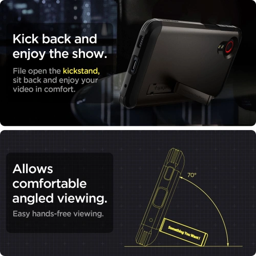 Etui Spigen Tough Armor Samsung Galaxy Xcover 5 Gunmetal