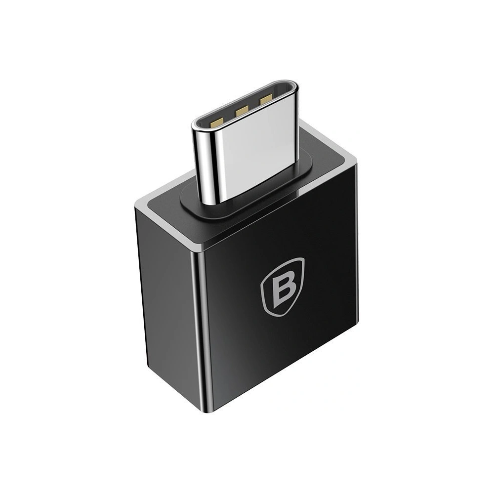 Hurtownia GSM - Adapter Baseus Exquisite USB-C do USB 2,4A (czarny) - BSU2669BLK - {ean13} - Hurt