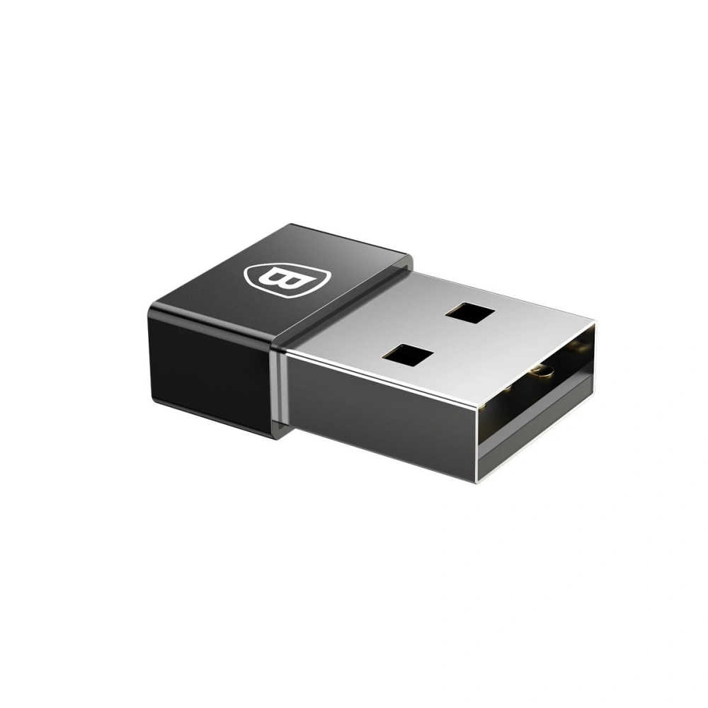 Hurtownia GSM - Adapter Baseus Exquisite USB do USB-C 2,4A (czarny) - BSU1651BLK - {ean13} - Hurt