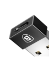Hurtownia GSM - Adapter Baseus Exquisite USB do USB-C 2,4A (czarny) - BSU1651BLK - {ean13} - Hurt