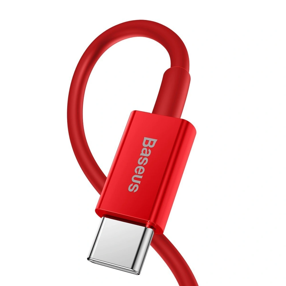 Hurtownia GSM - Kabel USB-C do Lightning Baseus Superior Series, 20W, PD, 2m (červený) - BSU2671RED - {ean13} - Hurt