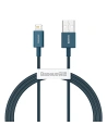 Kabel USB do Lightning Baseus Superior Series, 2.4A, 1m (niebieski)