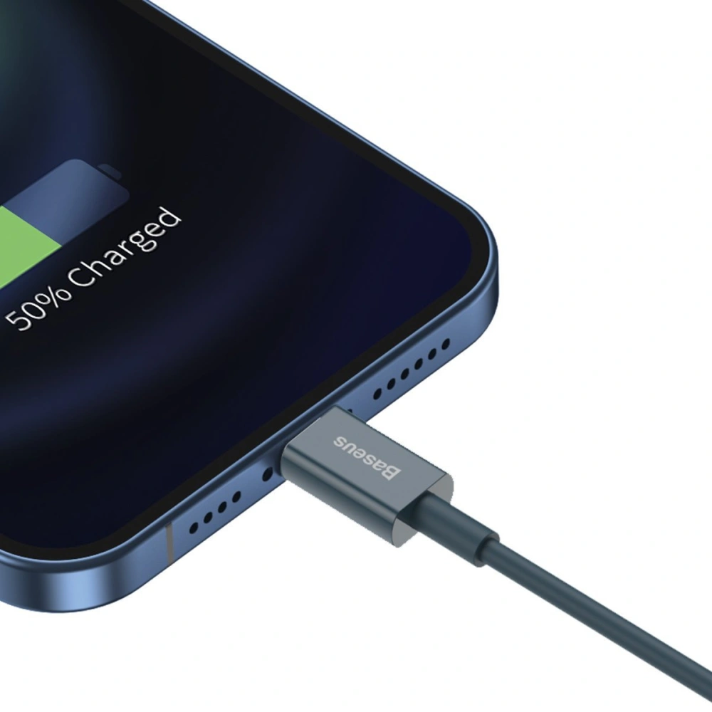 Hurtownia GSM - Kabel USB do Lightning Baseus Superior Series, 2.4A, 1m (niebieski) - BSU2672BLU - {ean13} - Hurt