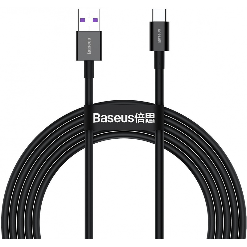 Hurtownia Baseus - 6953156205512 - BSU2674BLK - Kabel USB do USB-C Baseus Superior Series, 66W, 2m (czarny) - B2B homescreen