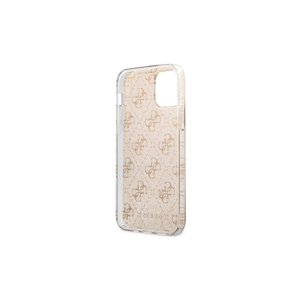 Hurtownia GSM - Etui Guess GUHCP12LPCU4GLGO Apple iPhone 12 Pro Max zlatý/gold tvrdý kryt 4G Glitter - GUE965GLD - {ean13} - Hurt