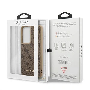 Hurtownia GSM - Etui Guess GUHCS21LGF4GBR Samsung Galaxy S21 Ultra brązowy/brown hardcase 4G Charms Collection - GUE968BR - {ean13} - Hurt