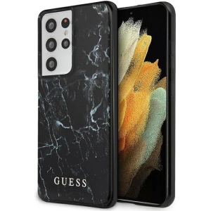 Hurtownia GSM - Etui Guess GUHCS21LPCUMABK Samsung Galaxy S21 Ultra czarny/black hardcase Marble - GUE970BLK - {ean13} - Hurt