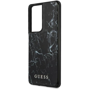 Hurtownia GSM - Etui Guess GUHCS21LPCUMABK Samsung Galaxy S21 Ultra czarny/black hardcase Marble - GUE970BLK - {ean13} - Hurt