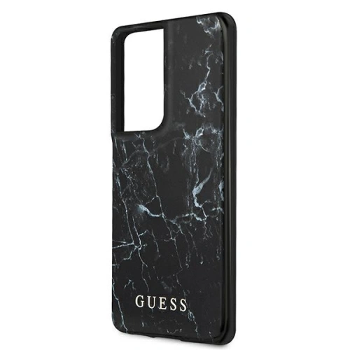 Etui Guess GUHCS21LPCUMABK Samsung Galaxy S21 Ultra czarny/black hardcase Marble