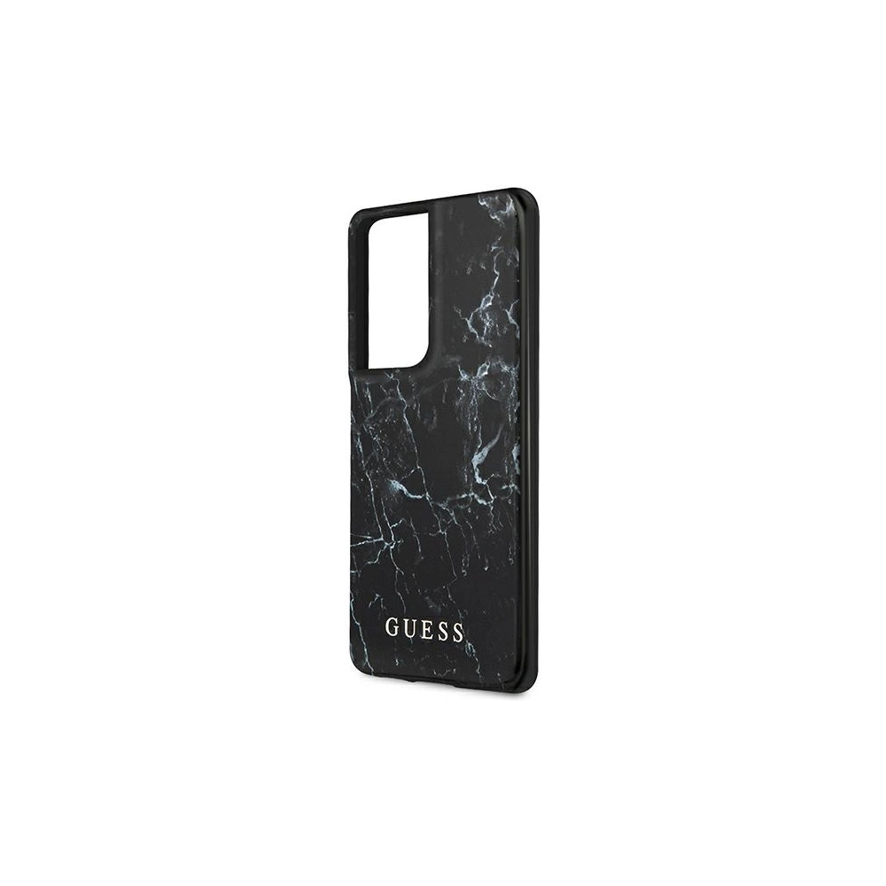Hurtownia GSM - Etui Guess GUHCS21LPCUMABK Samsung Galaxy S21 Ultra černý/black hardcase Marble - GUE970BLK - {ean13} - Hurt