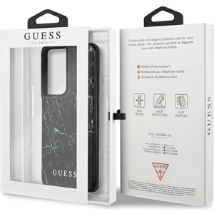 Hurtownia GSM - Etui Guess GUHCS21LPCUMABK Samsung Galaxy S21 Ultra czarny/black hardcase Marble - GUE970BLK - {ean13} - Hurt