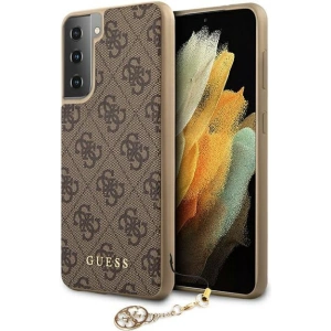 Hurtownia GSM - Etui Guess GUHCS21MGF4GBR Samsung Galaxy S21+ Plus brązowy/brown hardcase 4G Charms Collection - GUE971BR - {ean13} - Hurt