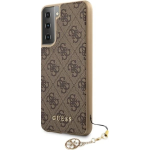Hurtownia GSM - Etui Guess GUHCS21MGF4GBR Samsung Galaxy S21+ Plus brązowy/brown hardcase 4G Charms Collection - GUE971BR - {ean13} - Hurt