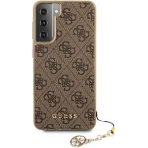Hurtownia GSM - Etui Guess GUHCS21MGF4GBR Samsung Galaxy S21+ Plus brązowy/brown hardcase 4G Charms Collection - GUE971BR - {ean13} - Hurt