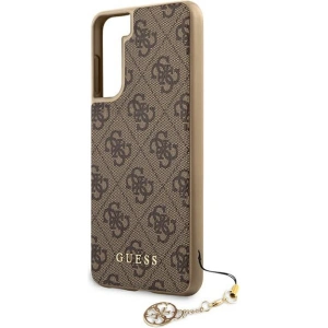 Hurtownia GSM - Etui Guess GUHCS21MGF4GBR Samsung Galaxy S21+ Plus brązowy/brown hardcase 4G Charms Collection - GUE971BR - {ean13} - Hurt