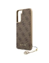 Hurtownia GSM - Etui Guess GUHCS21MGF4GBR Samsung Galaxy S21+ Plus brązowy/brown hardcase 4G Charms Collection - GUE971BR - {ean13} - Hurt
