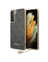 Wholesale Guess GUHCS21MGF4GGR Samsung Galaxy S21+ Plus grey hardcase 4G Charms Collection - GUE972GRY - {ean13} - Hurt