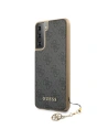 Hurtownia GSM - Etui Guess GUHCS21MGF4GGR Samsung Galaxy S21+ Plus szary/grey hardcase 4G Charms Collection - GUE972GRY - {ean13} - Hurt