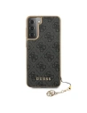 Hurtownia GSM - Etui Guess GUHCS21MGF4GGR Samsung Galaxy S21+ Plus szary/grey hardcase 4G Charms Collection - GUE972GRY - {ean13} - Hurt