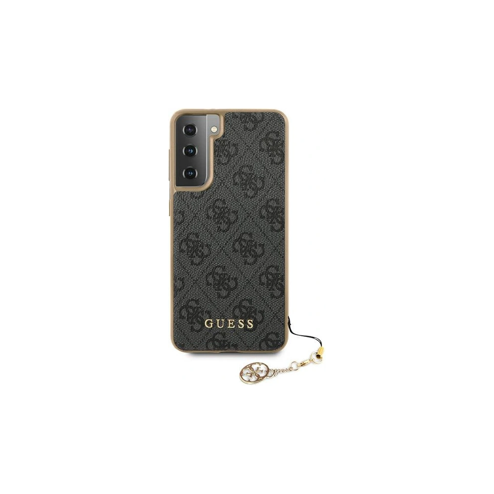 Hurtownia GSM - Etui Guess GUHCS21MGF4GGR Samsung Galaxy S21+ Plus szary/grey hardcase 4G Charms Collection - GUE972GRY - {ean13} - Hurt