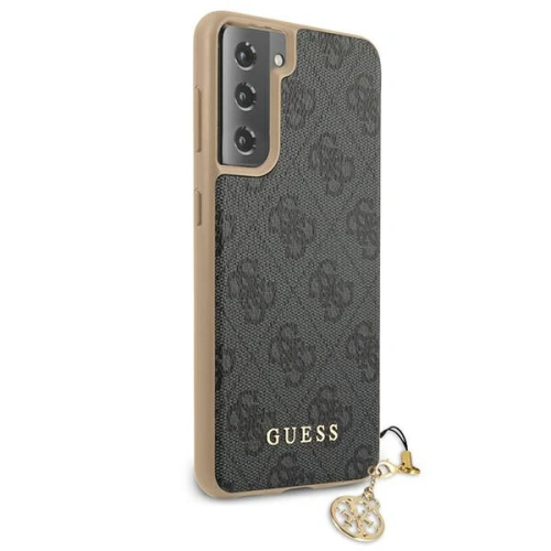 Etui Guess GUHCS21MGF4GGR Samsung Galaxy S21+ Plus szary/grey hardcase 4G Charms Collection