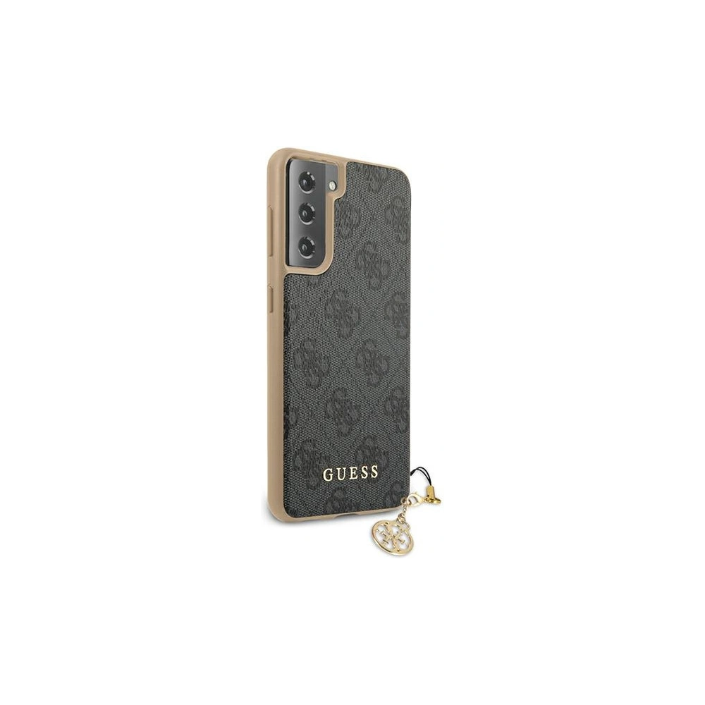 Wholesale Guess GUHCS21MGF4GGR Samsung Galaxy S21+ Plus grey hardcase 4G Charms Collection - GUE972GRY - {ean13} - Hurt