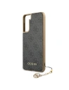 Hurtownia GSM - Etui Guess GUHCS21MGF4GGR Samsung Galaxy S21+ Plus szary/grey hardcase 4G Charms Collection - GUE972GRY - {ean13} - Hurt
