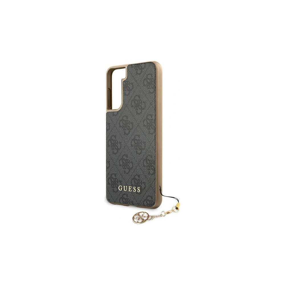 Hurtownia GSM - Etui Guess GUHCS21MGF4GGR Samsung Galaxy S21+ Plus šedé/grey hardcase 4G Charms Collection - GUE972GRY - {ean13} - Hurt