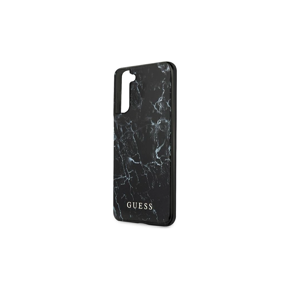 Hurtownia GSM - Etui Guess GUHCS21MPCUMABK Samsung Galaxy S21+ Plus czarny/black hardcase Marble - GUE973BLK - {ean13} - Hurt