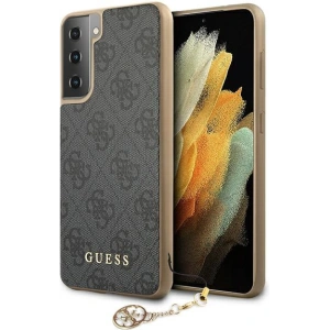 Hurtownia GSM - Etui Guess GUHCS21SGF4GGR Samsung Galaxy S21 szary/grey hardcase 4G Charms Collection - GUE976GRY - {ean13} - Hurt