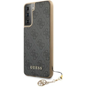Hurtownia GSM - Etui Guess GUHCS21SGF4GGR Samsung Galaxy S21 szary/grey hardcase 4G Charms Collection - GUE976GRY - {ean13} - Hurt