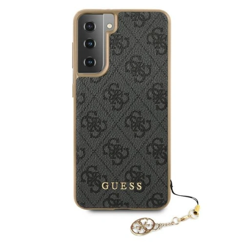 Etui Guess GUHCS21SGF4GGR Samsung Galaxy S21 szary/grey hardcase 4G Charms Collection