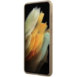 Wholesale Guess GUHCS21SGF4GGR Samsung Galaxy S21 grey hardcase 4G Charms Collection - GUE976GRY - {ean13} - Hurt